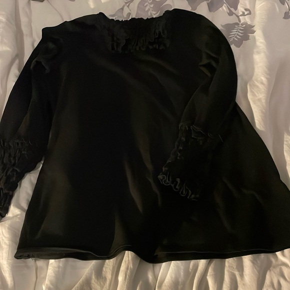 Lundstrom black turtleneck top - Picture 1 of 3